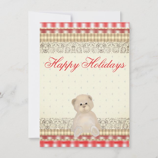 Vacances, Noël, Invitation,Salutation,Nouvel an, (Devant)