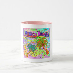 Vacances plage de Venice cible Mug
