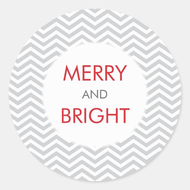 VACANCES STICKER SEAL :: petit Noël branché 1 (Devant)