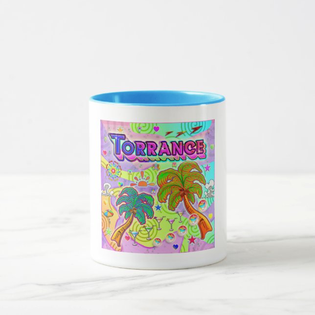 Vacances Torrance cible Mug (Centre)