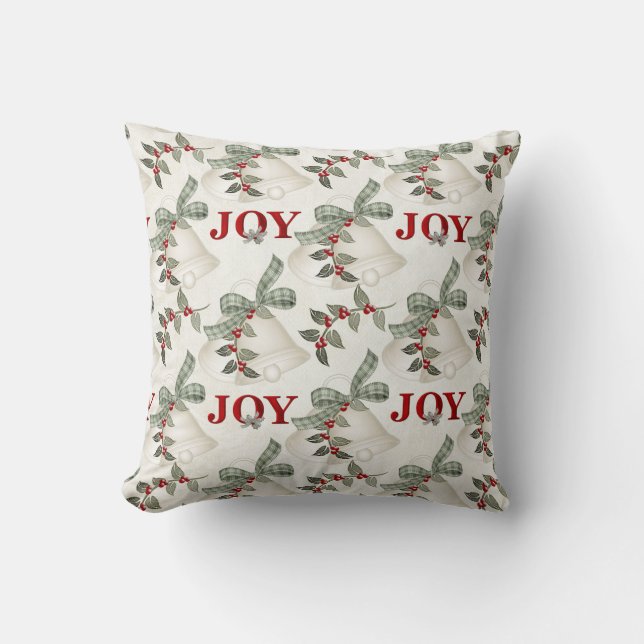 Vacances Vacances Noël Vacances Joie Coussin d4 (Recto)