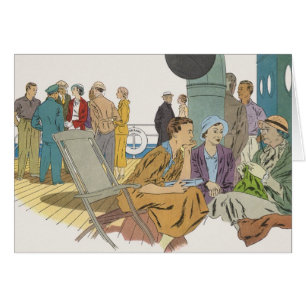 Vacances vintages, Bateau de croisière passagers s