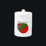 Vacances Yin Yang Poinsettia Rouge Vert<br><div class="desc">Merci pour visiter le magasin de Noël des Fêtes ! Vous regardez The Lee Hiller Designs Holiday Collection of Home and Office Decor,  Apparel,  Gifts,  Objets de collection et plus encore. Les designs incluent Lee Hiller Photography in Hand Drawn Mixed Media et Art numérique Collection.</div>