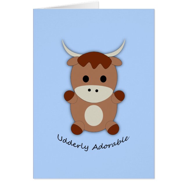 Vache adorable âgée (Devant)