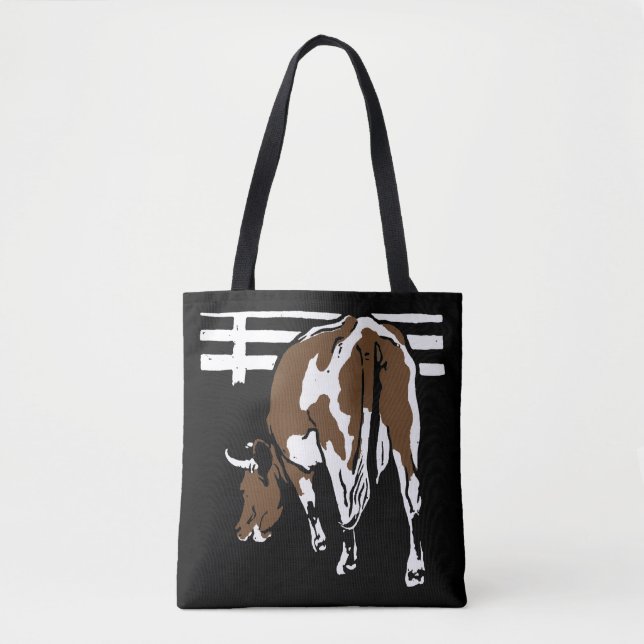 Vache de coupe victorienne sur sac (Devant)