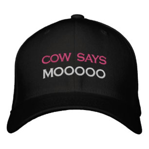 VACHE DIT MOOOO CASQUETTE PAR LBI APPAREL