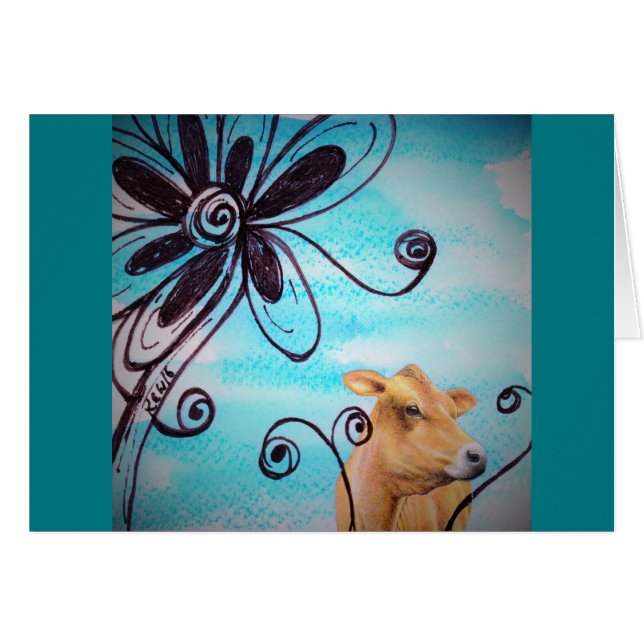 Vache du Jersey (Devant horizontal)