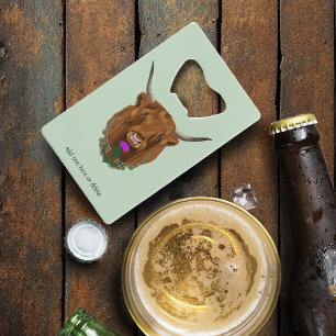 Vache Écossaise des Highlands Thistle Celtique Vio