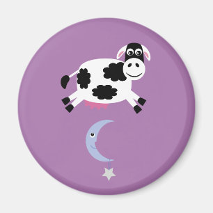 Vache et aimant de lune