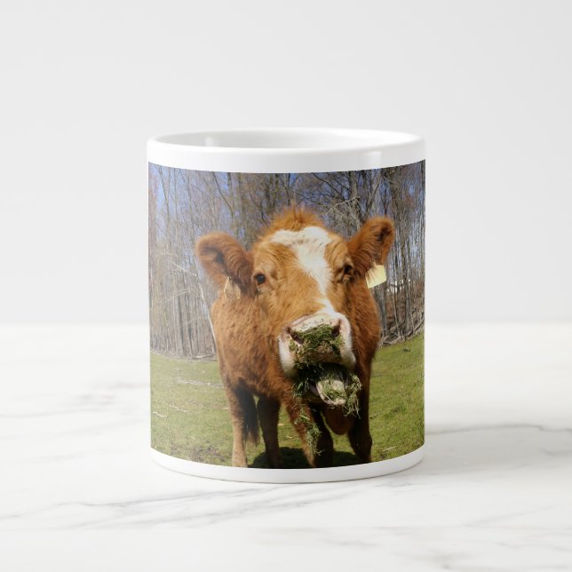 Vache Jumbo Mug (Devant)