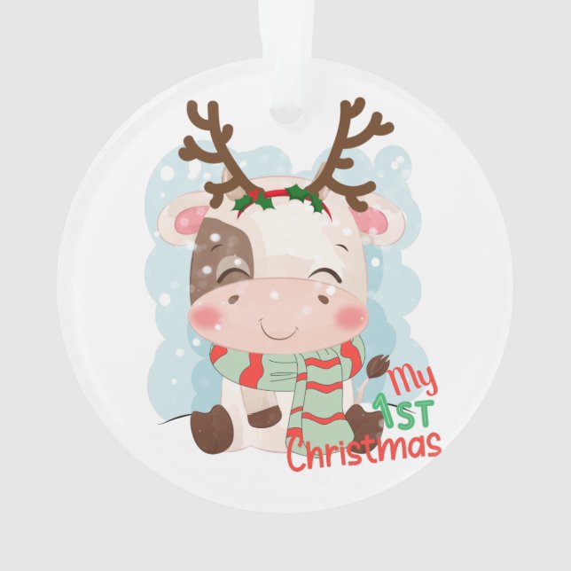 Vache Mon 1er Noël (dos)