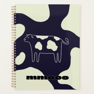 Vache noire et blanche