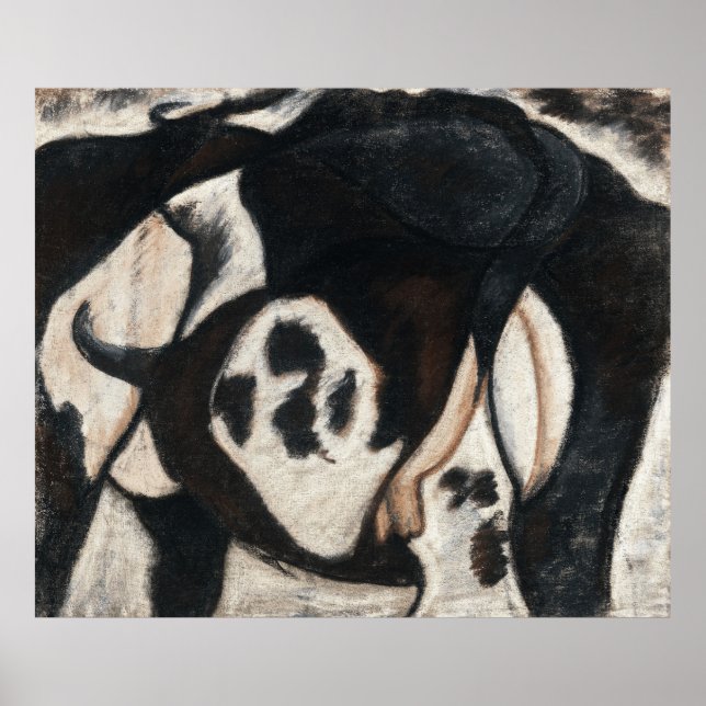 Vache par Arthur Dove | Art mural abstrait  (Devant)