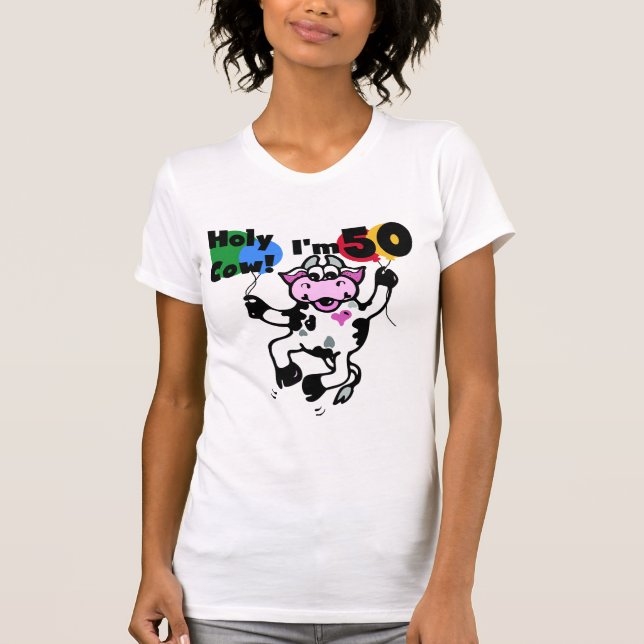 Vache sainte je suis 50 T-shirts et cadeaux (Devant)