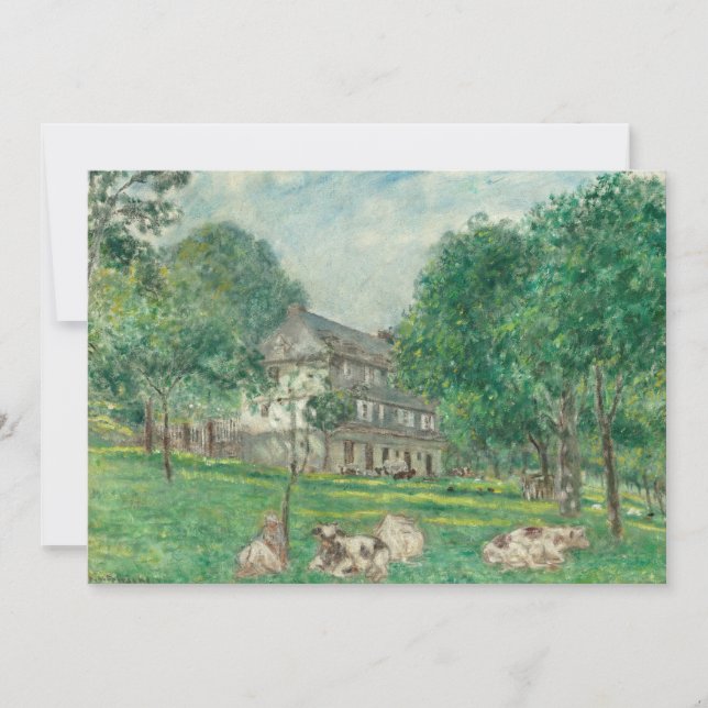 Vaches à midi | Frederick Carl Frieseke (Devant)