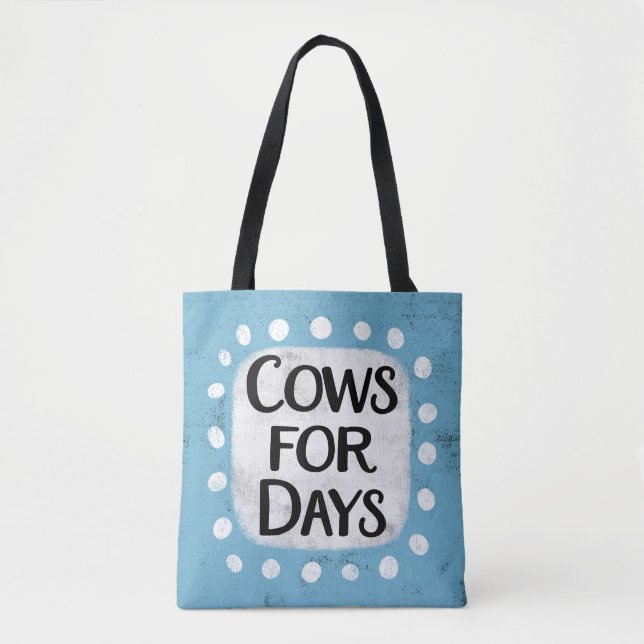 Vaches pour le Sac fourre-tout Jours (Devant)