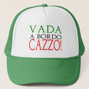 Vada a bordo Cazzo logo casquette