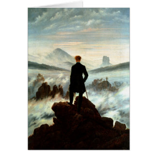 Vagabond au-dessus de la mer du brouillard, Caspar