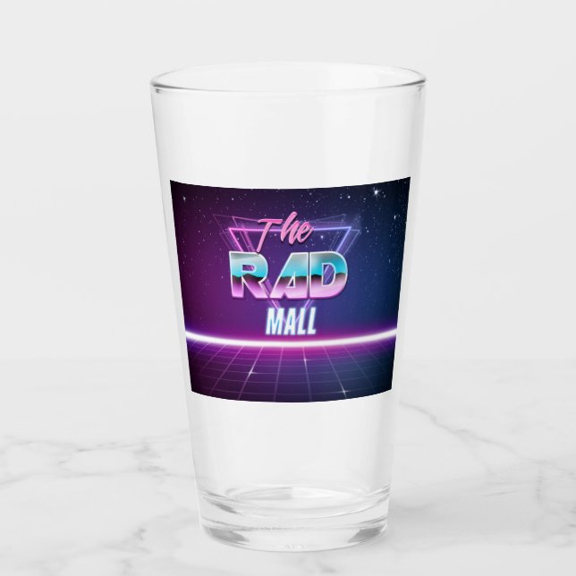 Vague 1" du mail de rad "culbuteur en verre 16oz (Devant)