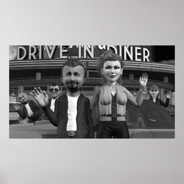 Vague À La Caméra - Grande Poster (Devant)