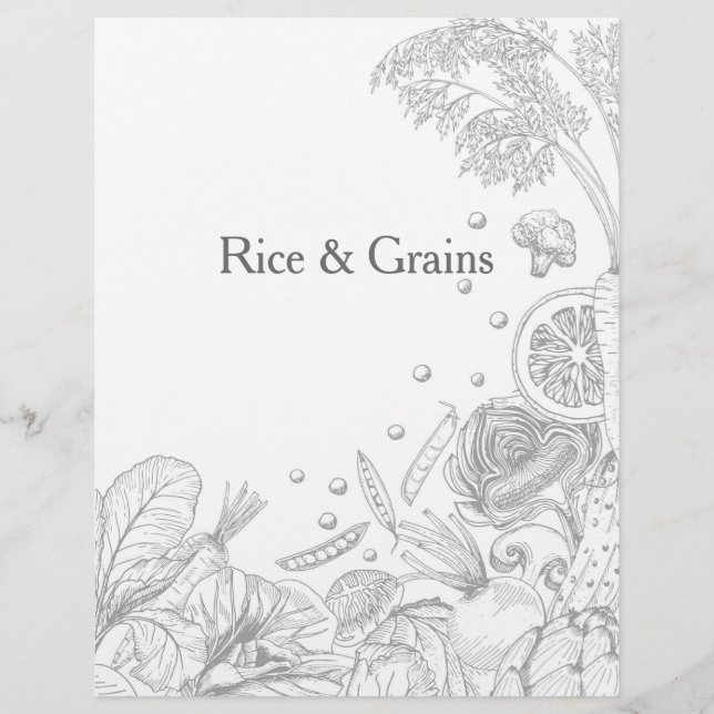 Vague de gris Légume - Catégorie de recette (Devant)