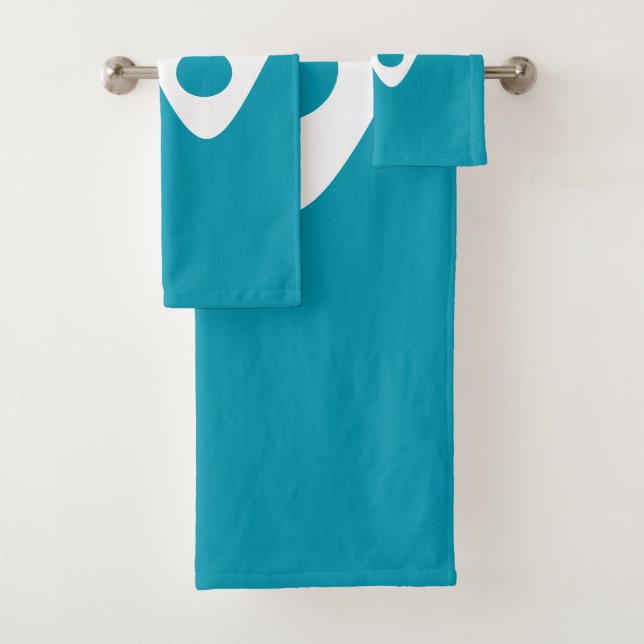 Vague douce turquoise bleue et bulles (En situation)