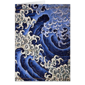 Vague masculine, Hokusai