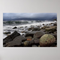 Vague Qui S'Écrase. Poster par cARTerART