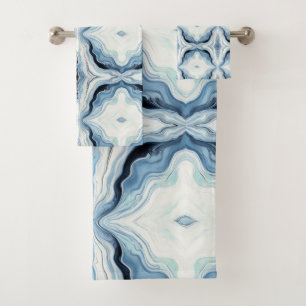 Vagues Abstraites heurtant le motif