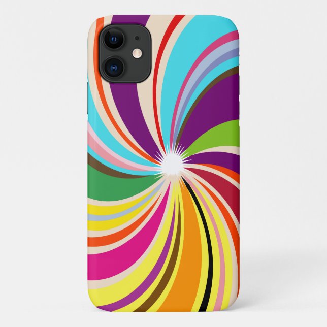 Vagues colorées iPhone / coque ipad (Dos)