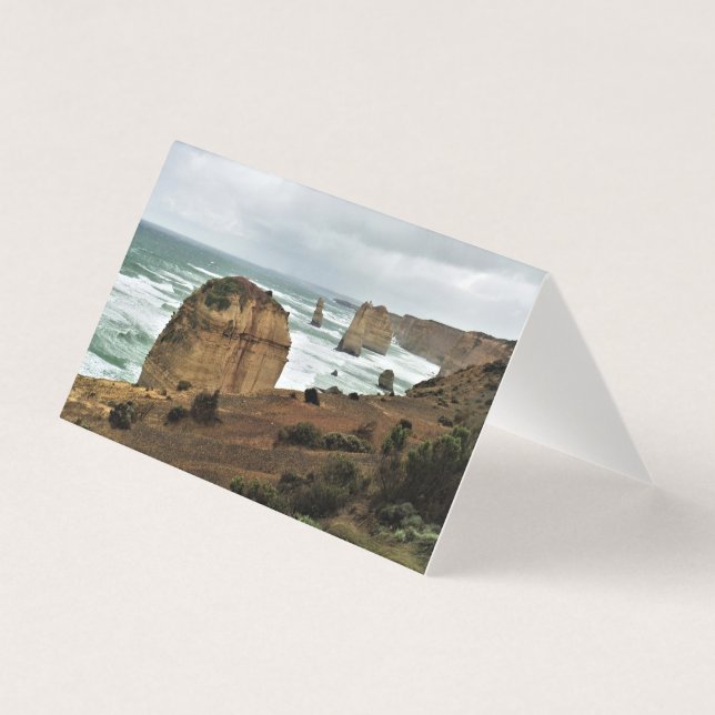 Vagues contre le temps - Great Ocean Road Card (Front)