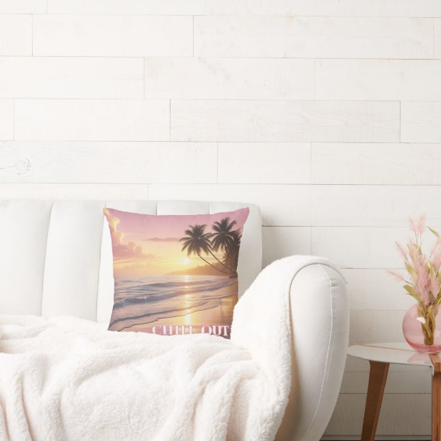 Vagues de changement - Chill Out Sunrise Coussin (Canapé)