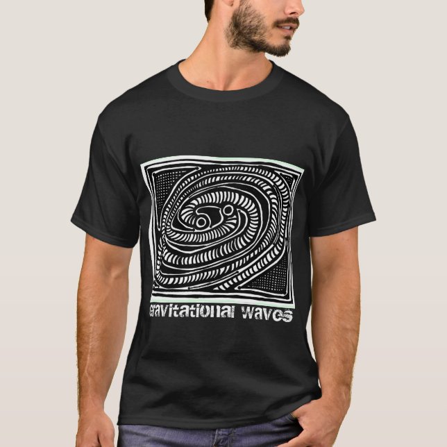 Vagues de la gravité de T-shirt de (Devant)