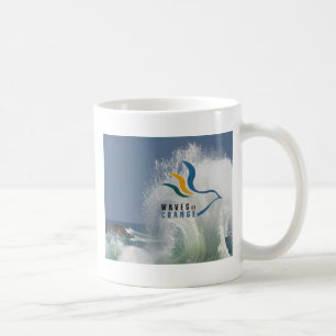 Vagues de la tasse de café de changement 2