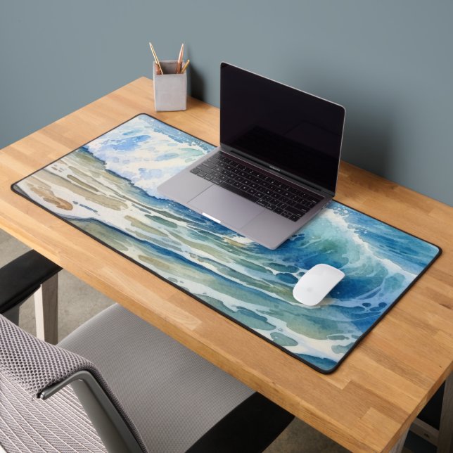 Vagues de l'océan plage amusante  (Bureau 2)
