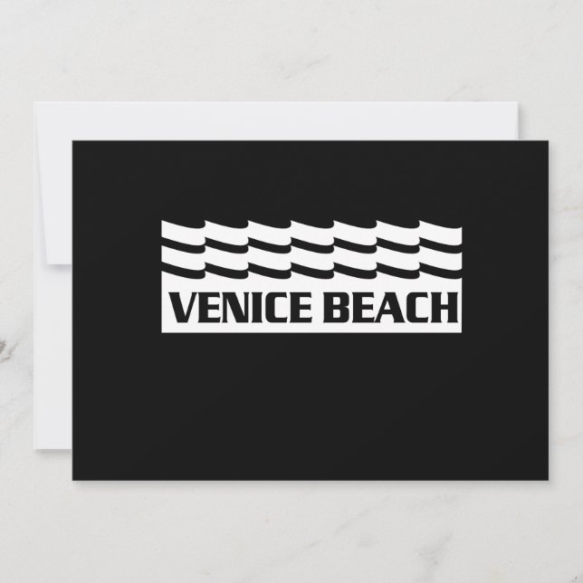 Vagues de plage de Venice (Devant)