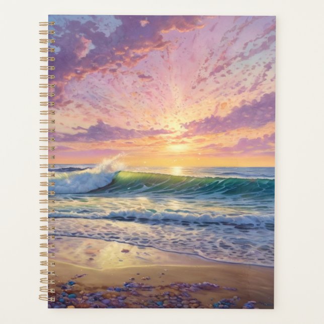 Vagues de plage et art de rivage (Devant)