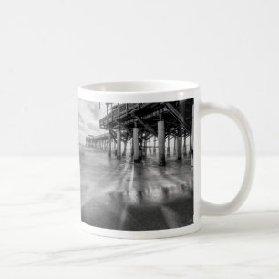 Vagues Douces À Cocoa Pier Gris Café Mug