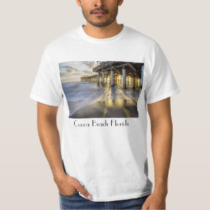 Vagues Douces Au T-shirt Cocoa Pier