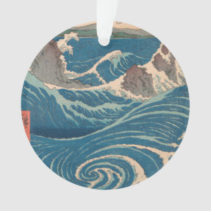 Vagues japonaises Naruto Tourbillon Océan Artwork