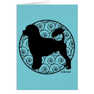 Vagues portugaises de lion de chien d'eau