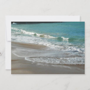 Vagues sur la plage bleu turquoise Océan