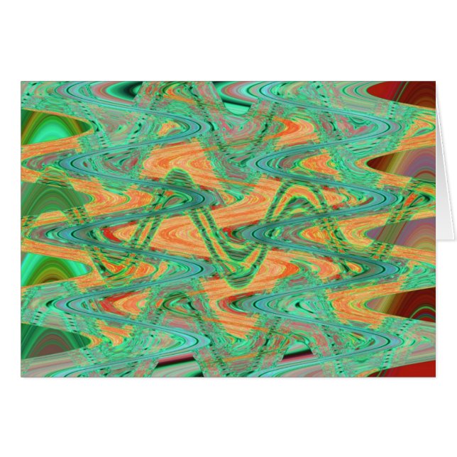 vagues vertes d'orange (Devant horizontal)