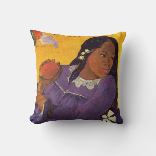 Vahine No Te Vi - Coussin Paul Gauguin (Recto)