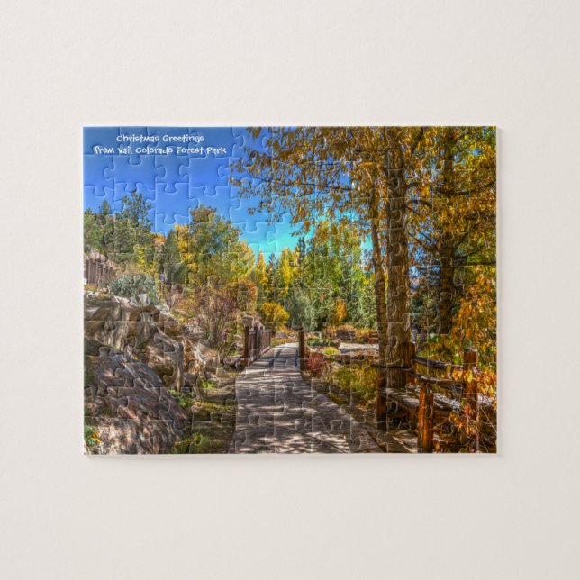 Vail Colorado Forest Park. Puzzle (Horizontal)
