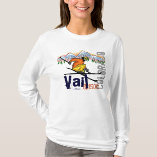 Vail Colorado ski alpage femmes sweat - shirt à ca
