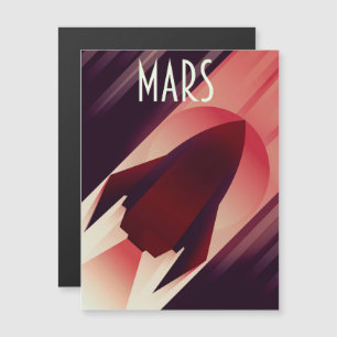 Vaisseau spatial Art déco de Mars