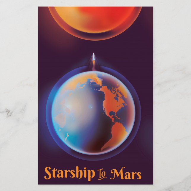 Vaisseau spatial vers Mars (Devant)