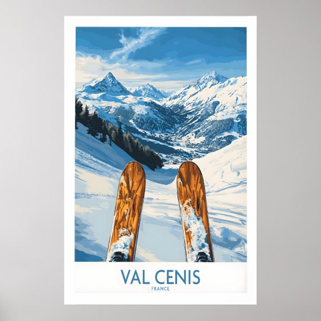 Val Cenis France Affiche 1 (Devant)