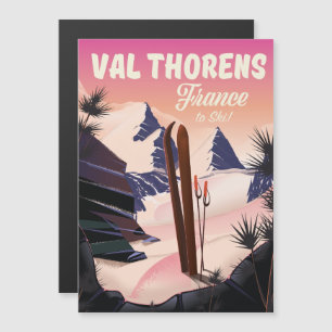 Val Thorens, affiche de ski en France